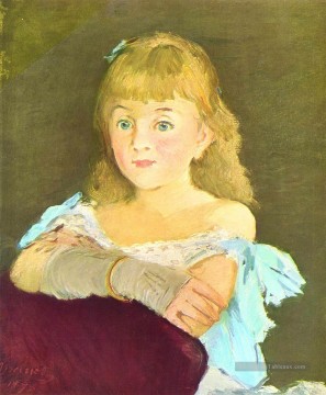 Édouard Manet œuvres - Portrait de Lina Campineanu Édouard Manet